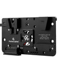 Alvin's Cables Integrated V-Mount Battery Plate for SmallHD Cine 7| Indie 7 |702 Touch Monitor, for VAXIS Wireless Video Transmission Power Supply Mounting Kit-Black