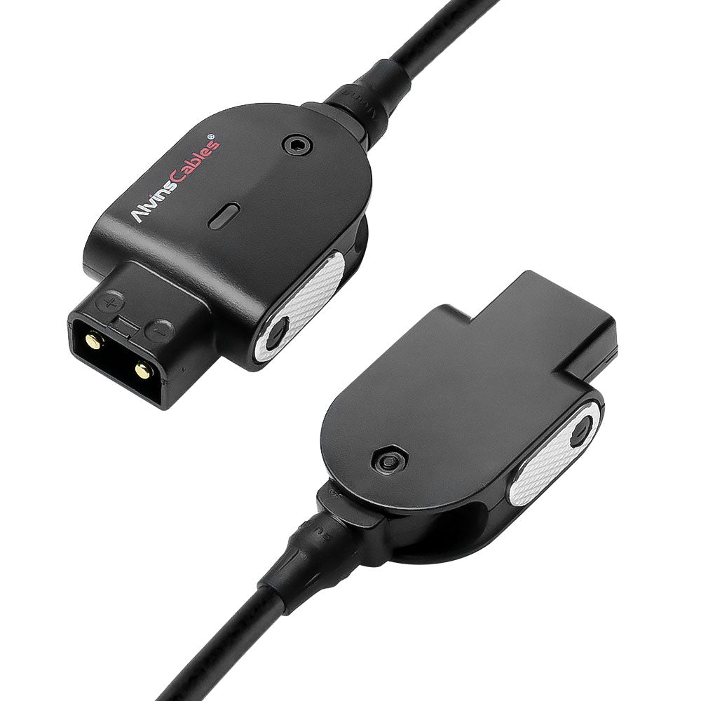 Alvin&#39;s Cables Smart D-tap Splitter Cable Ultra Soft Smart Dtap Male to 4 Port Dtap Female Power Supply for V-Mount Camera Battery P-tap Power Hub for ARRI RED Teradek SmallHD SmallRig