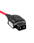 Alvin’s Cables Smart-Dtap to Rotatable Right Angled 0B 2 Pin Male for Blackmagic PYXIS| SmallRig, Ultra-Soft Red Cable, 10cm