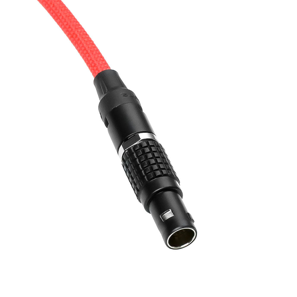 Alvin&#39;s Cables Braided USB-C Type-C to 2 Pin 12V Fast Charging Power Cable for Tilta|Teradek|SmallHD|Z-CAM|Blackmagic Pyxis 60cm|24inches, Black