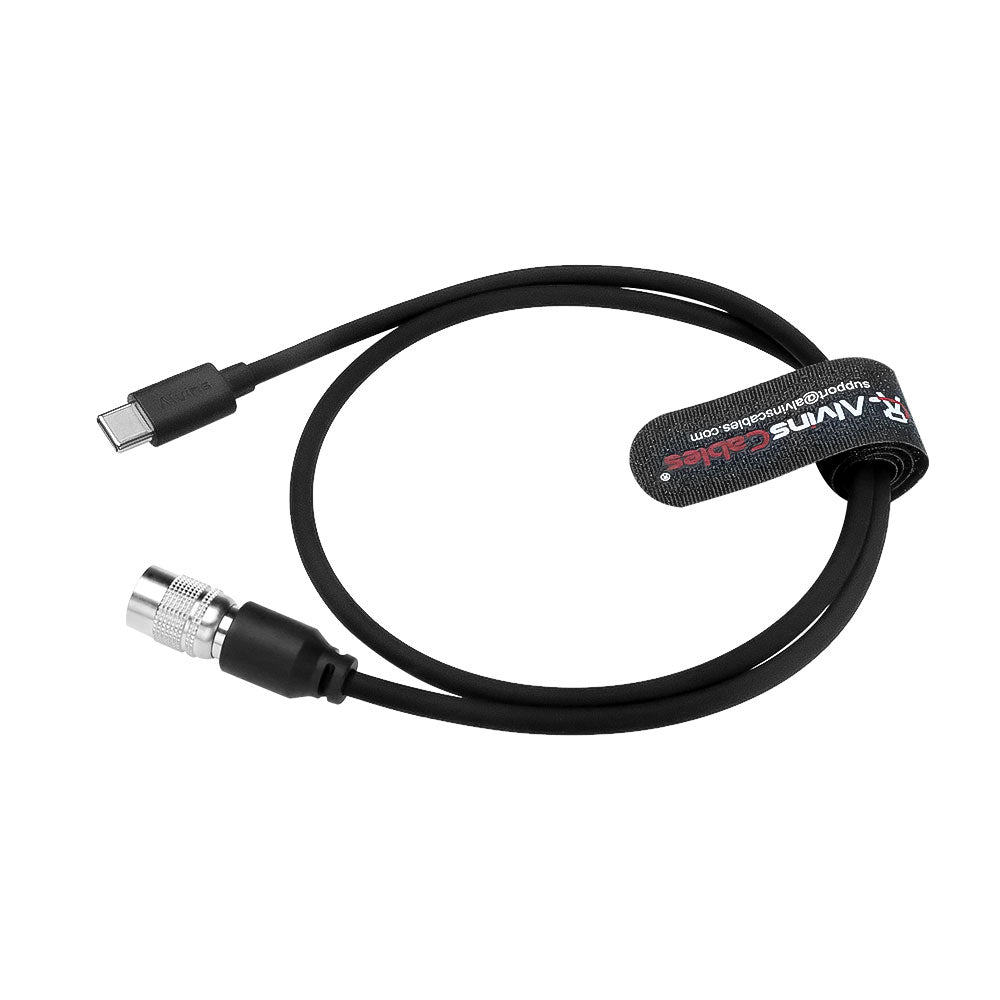 Alvin's Cables PD USB C Type-C to Hirose 4 Pin Male Power