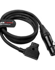Alvin's Cables D-tap to XLR 3 Pin Female Power Cable for NEEWER FS150 FS150B FS230 FS230B LED Video Light 1M/3.3ft