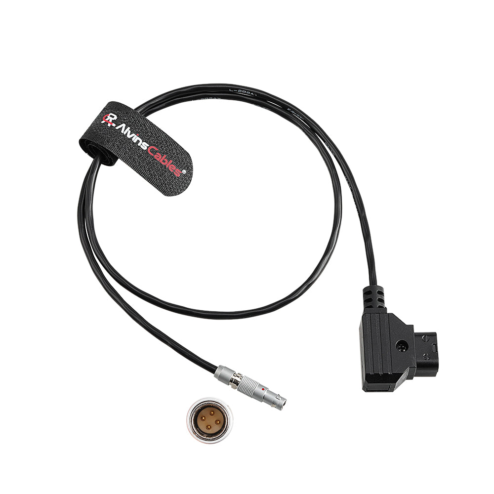 Alvin's Cables 4 Pin to D-tap Power Cable for VISLINK L1700 Camera Transmitter from V-Mount Battery 50cm| 20inches