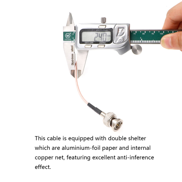 Alvin's Cables HD SDI BNC Coaxial Cable Right Angle to Straight 3G BNC Cable for Cameras Monitor Recorder Video Equipment