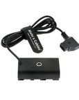 Alvin's Cables D-tap to F550 Dummy Battery Power Cable for Sony NP-F550| F770| F570| F970 Atomos Ninja V Monitor 1.5M