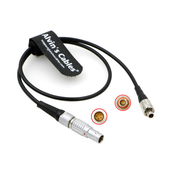 Alvin's Cables 5 Pin to Micro 3 Pin Timecode Cable for Wisycom MTP60 Transmitter| Zaxcom ZFR 400 from Sound Devices 45cm| 18inches