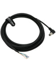Alvin's Cables Hirose 8 Pin Female HR25-7TP-8S Right Angle to Open End High Flex Cable for IDS, DAHENG Imaging, Allied Vision GigE Industrial Cameras 5m| 16.4ft