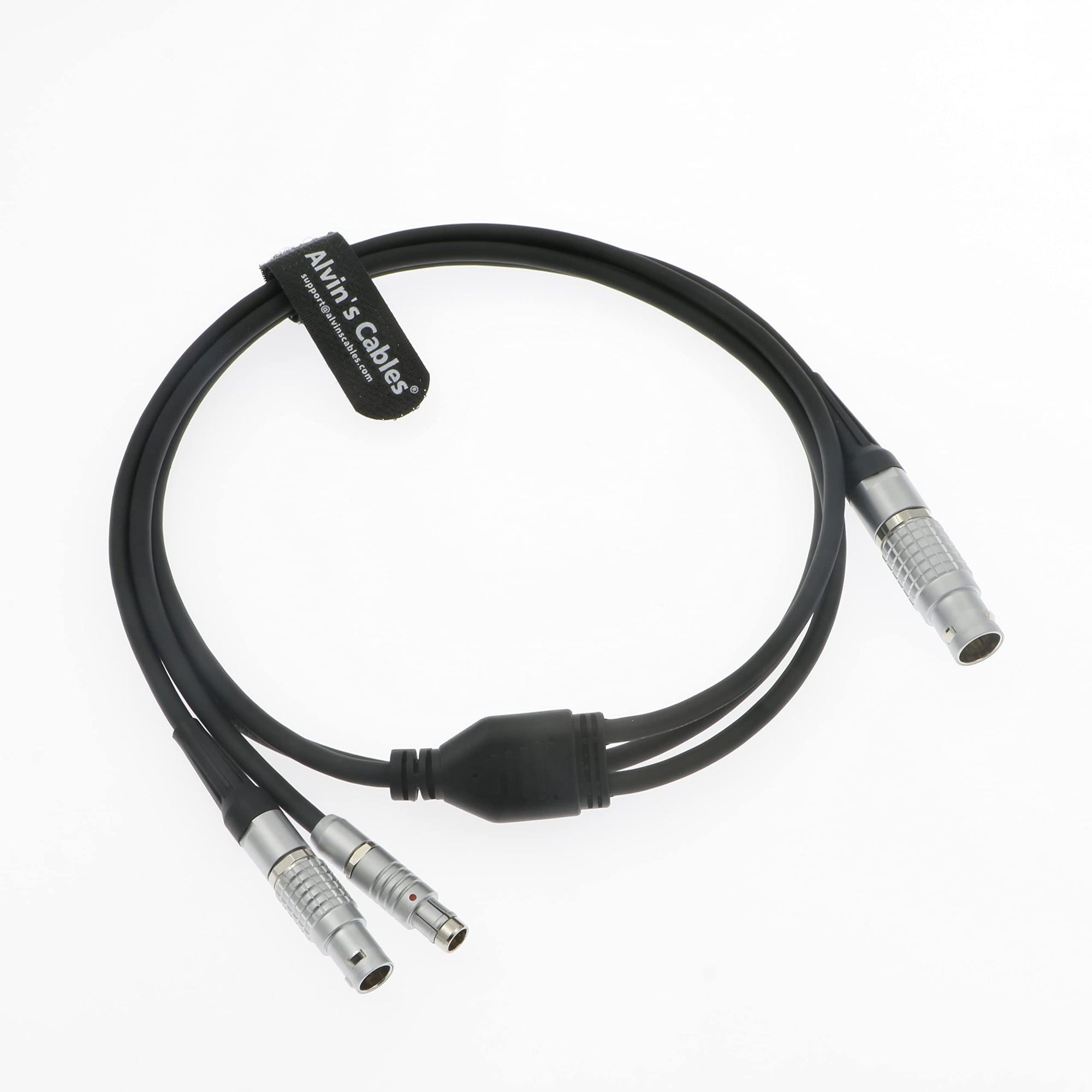 Alvin&#39;s Cables Power Control Cable for Preston Digital Micro Force and Lens Motor, ARRI Camera Compatible with Preston 1221 Y-Cable