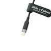 Alvin's Cables PD Type-C to Locking DC 5.5×2.5mm Fast Charging Power Cable for Atomos Ninja V, SmallHD 702 Touch Monitor 1M/39.4inches