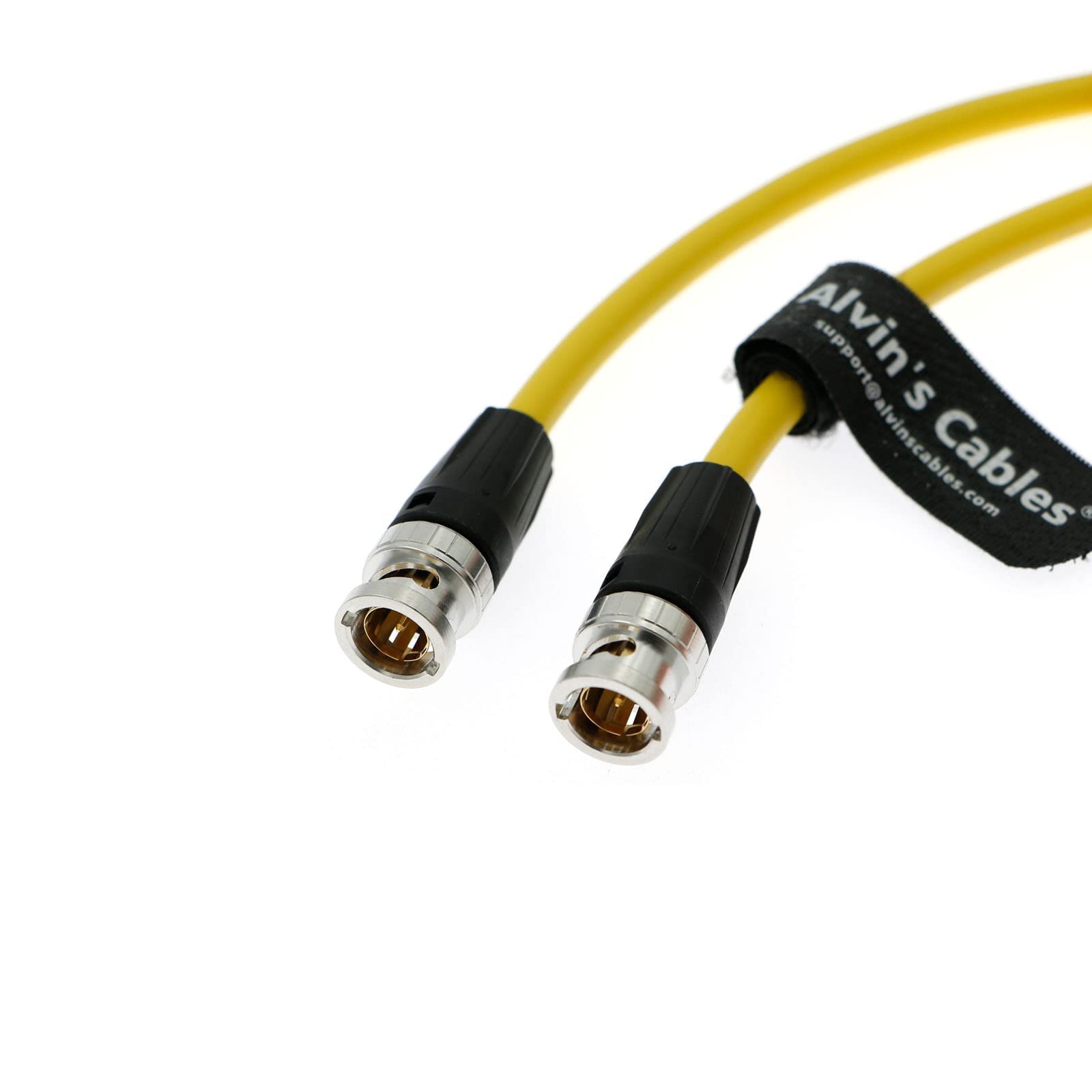 Alvin&#39;s Cables 12G HD SDI Video Coaxial Cable BNC Male to Male for 4K Video Camera