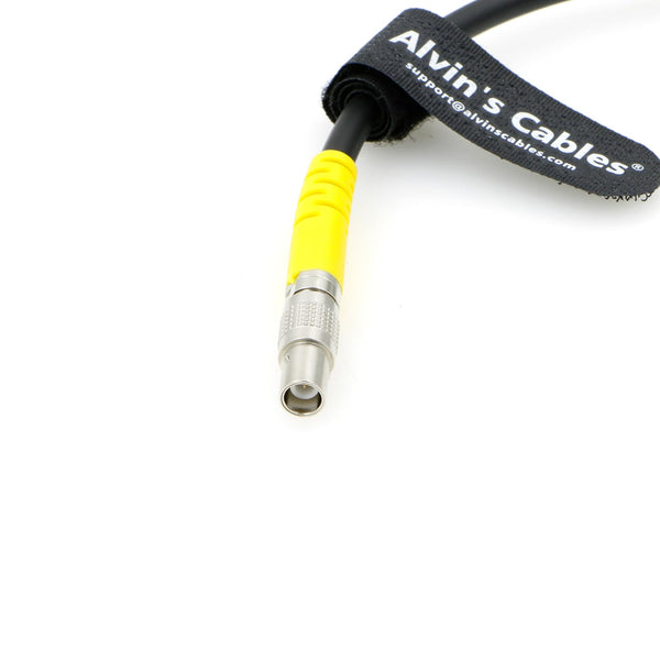 Alvin's Cables MVF-2 Viewfinder Cable for ARRI Alexa Mini LF Camera Right Angle 1 Pin Male to Male 19.7in/50cm