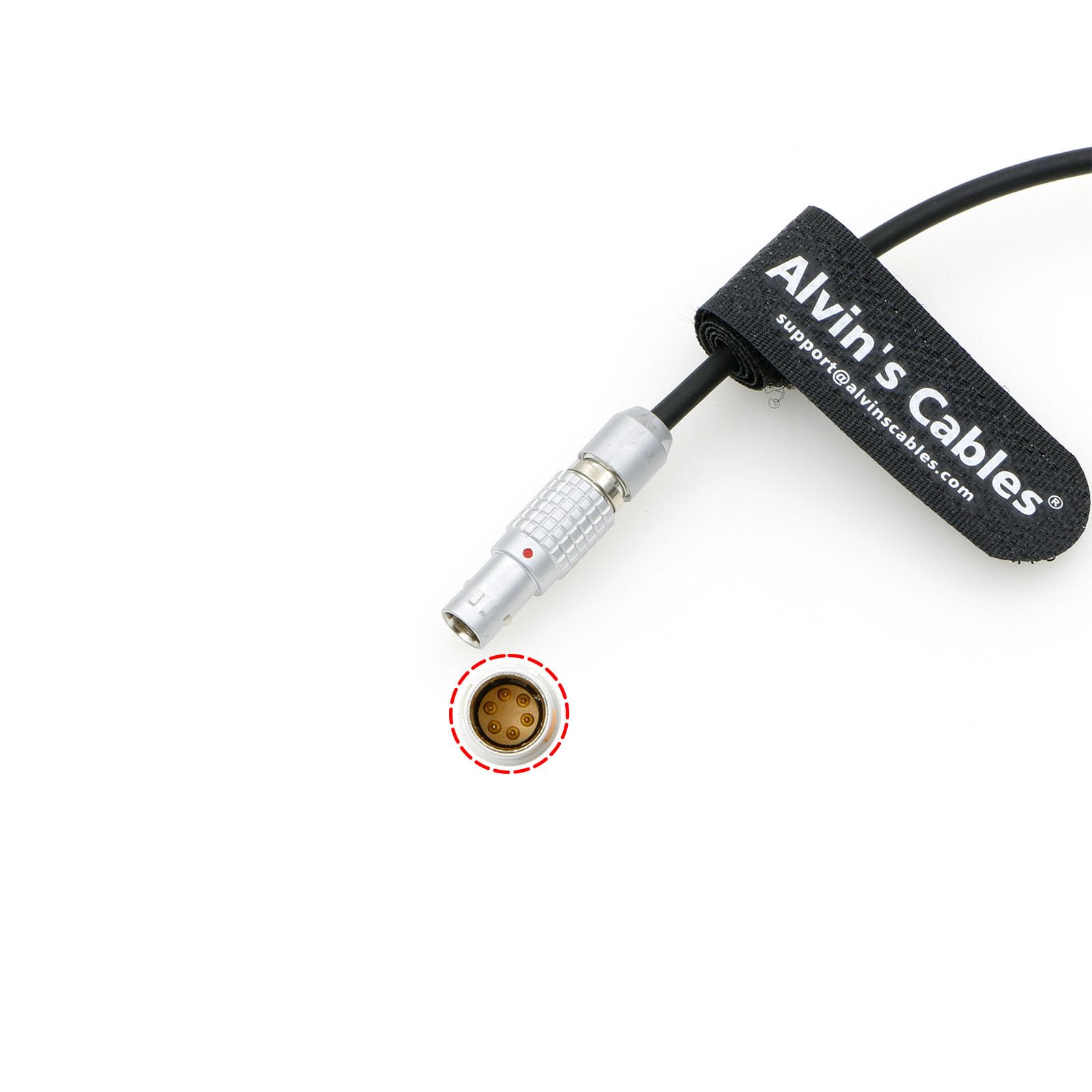Alvin's Cables Audio Cable for ARRI-Alexa-Mini-LF Camera 6-Pin Male to XLR 3-Pin Female 25cm|8inches
