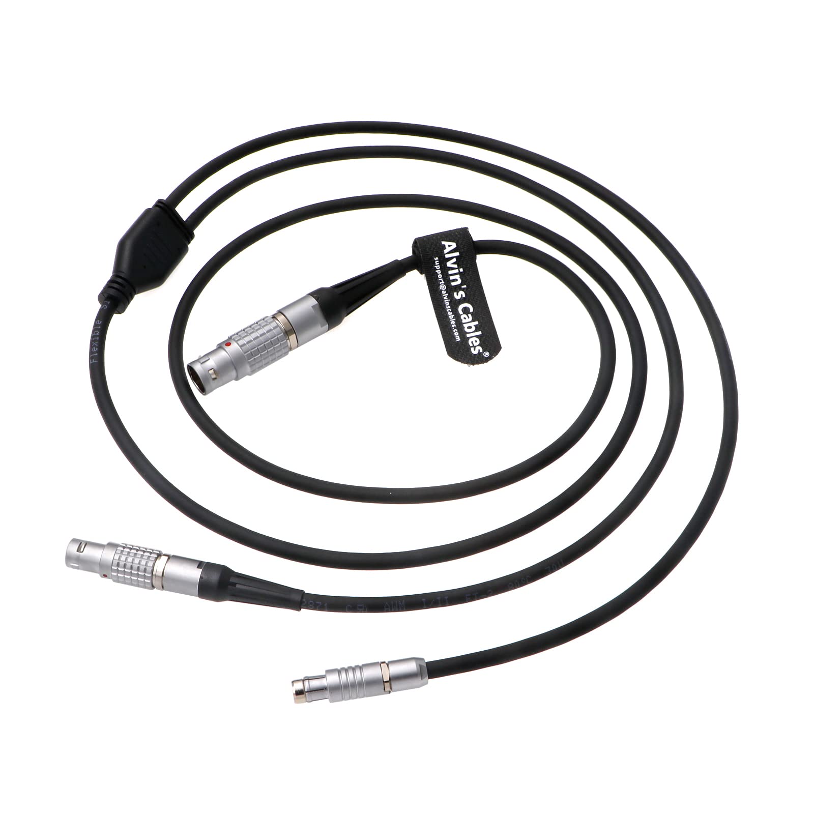 Alvin&#39;s Cables Power Control Cable for Preston Digital Micro Force and Lens Motor, ARRI Camera Compatible with Preston 1221 Y-Cable
