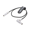 Alvin's Cables Teradek Bond ARRI Alexa Camera Power Cable 2 Pin Male to 2 Pin Male Right Angle