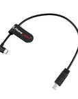 Alvin's Cables Multi-USB to USB-C Control Cable for DJI SC2| RS2| RS3| SC| RS3 Mini, Right Angle Type-C to Multi USB Run Stop Cable for Sony A6300 A6400 A7M3 A7M4 A7R3 A7R4 A7S3 A6500