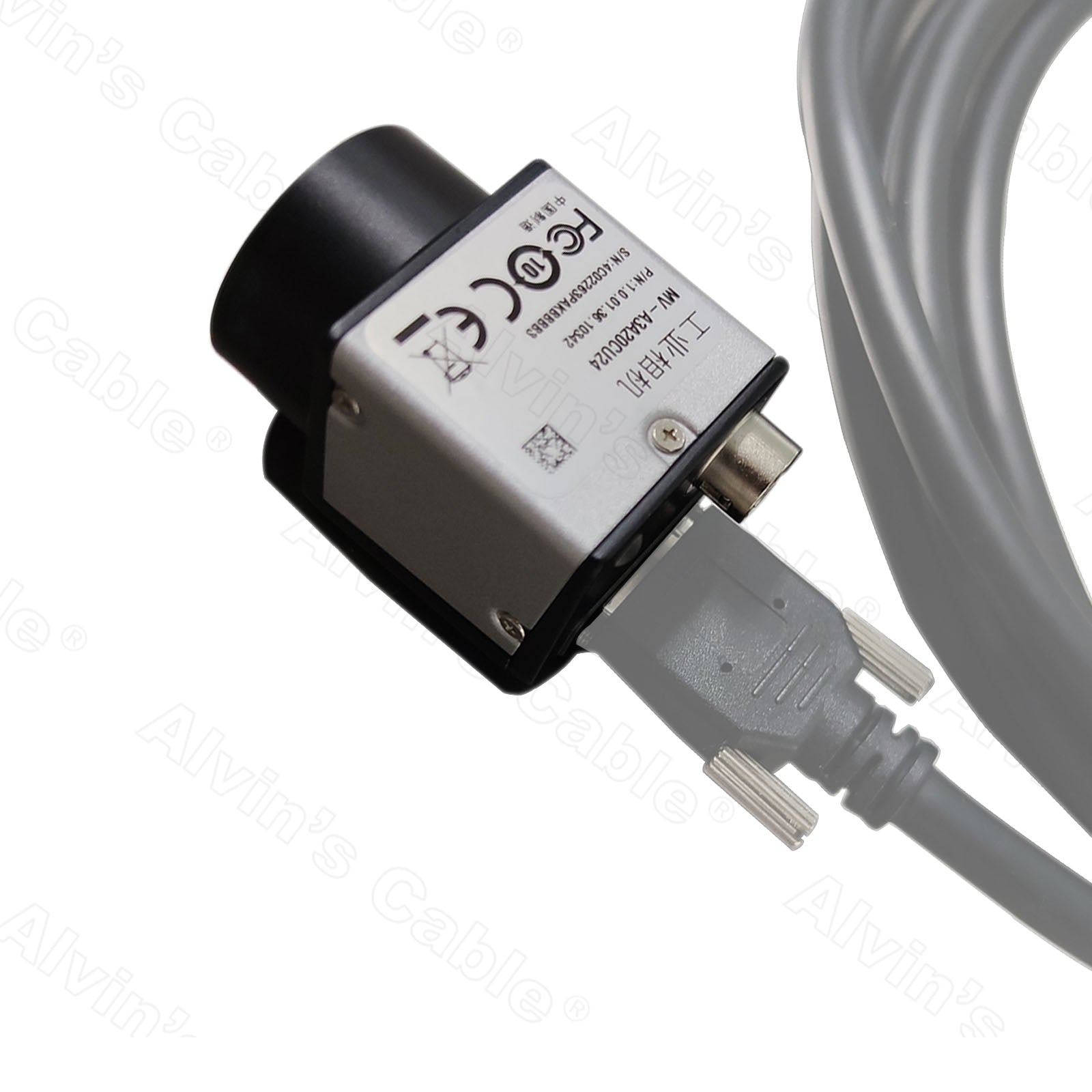 Alvin’s Cables USB 3.0 USB-A to Micro-B Data-Cable for Basler ACE Camera Micro-B Locking-Screws to Type-A Shielded-Cable for Industrial Camera 1M|39.4inches