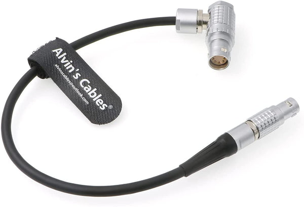 Alvin's Cables 6 Pin Stecker auf 8 Pin Buchse Stromkabel für DJI Ronin 2 Gimbal Stabilizer ARRI Alexa Mini LF Amira Kamera 30cm| 12 Zoll