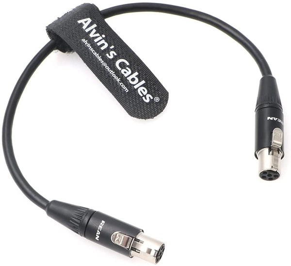 Ta5f auf Ta5f Mini XLR 5 Pin Female Audiokabel für Zaxcom Nova Mixer an Lectrosonics UHF Receiver Alvin’s Cables