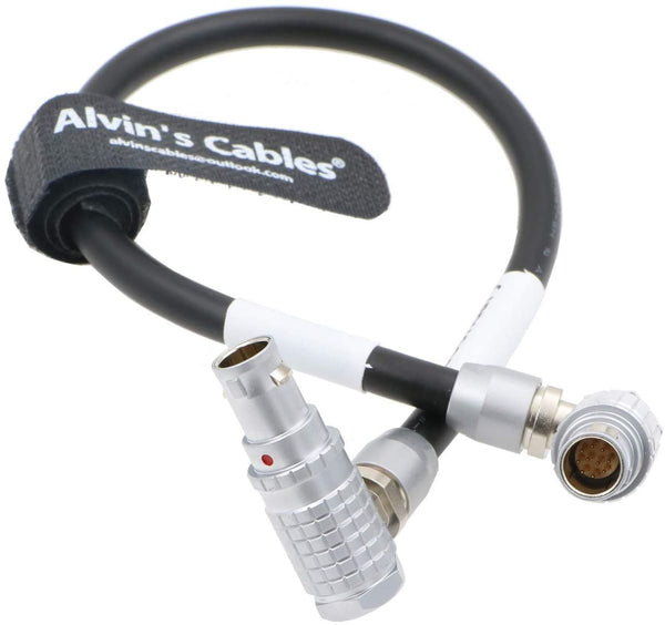 Alvin's Cables Z CAM E2 Sync-Kabel für rechtwinklige Dual-Kamera, 10-poliger Stecker auf 10-poliger Stecker, rechtwinkliges Kabel für K2 Pro Prototype