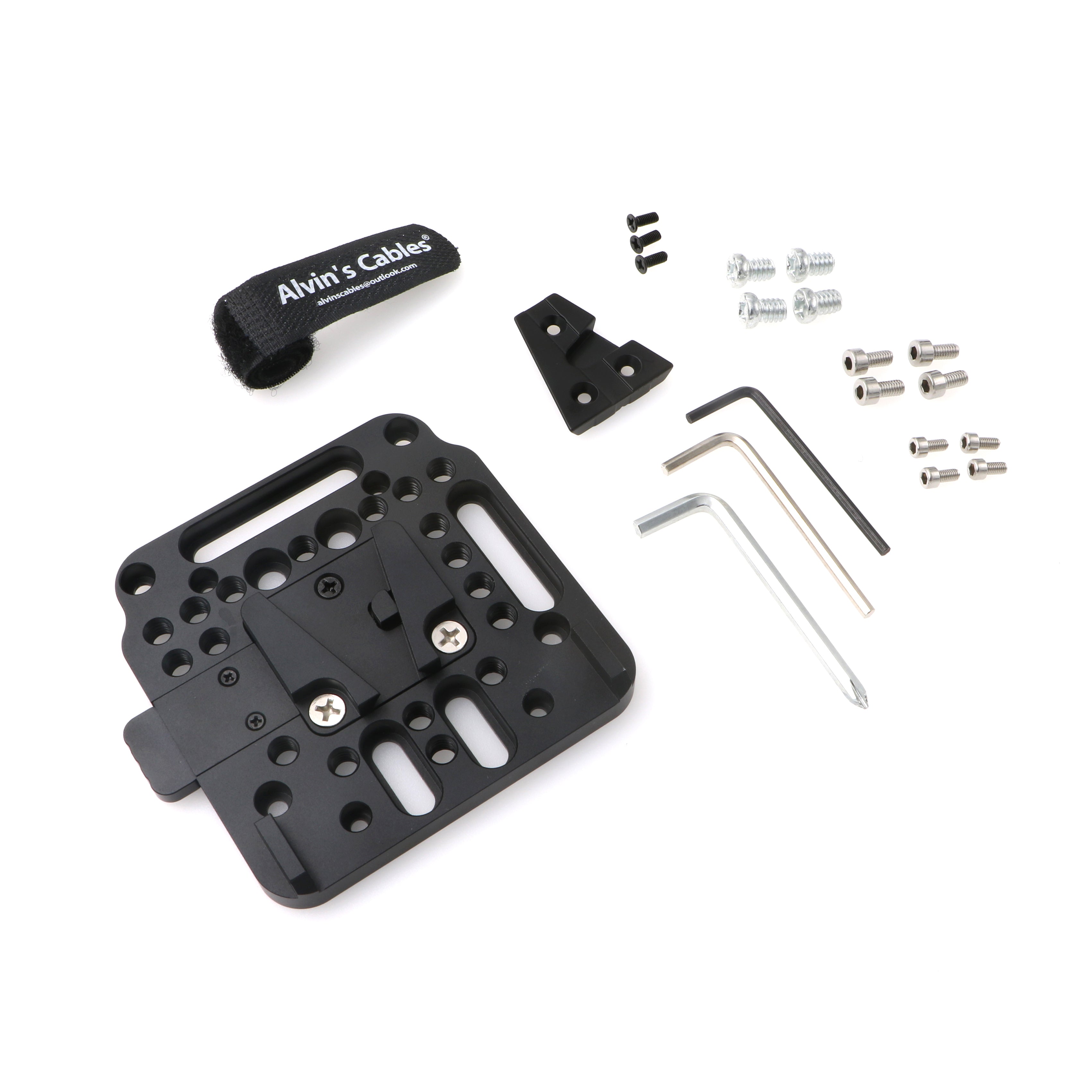 V-Lock Assembly-Kit with Female-V-Dock Male-V-Lock Quick-Release-Plate ...
