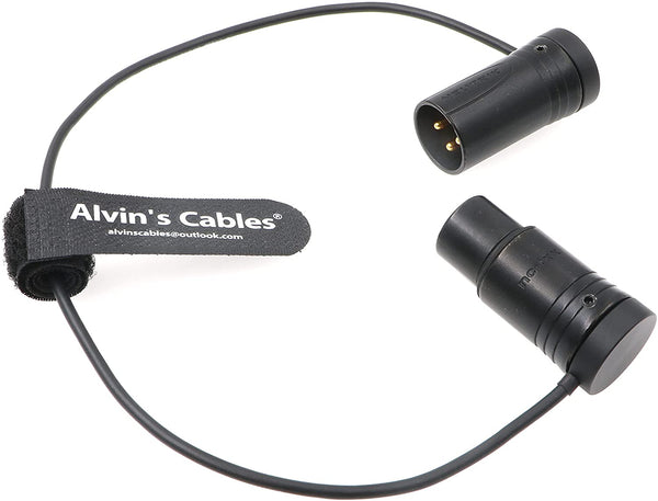 Low-Profile 3 Pin XLR Male to Female Cable Original Connector Balanced Microphone Audio Cord Sommer SOD-14 Alvin’s Cables
