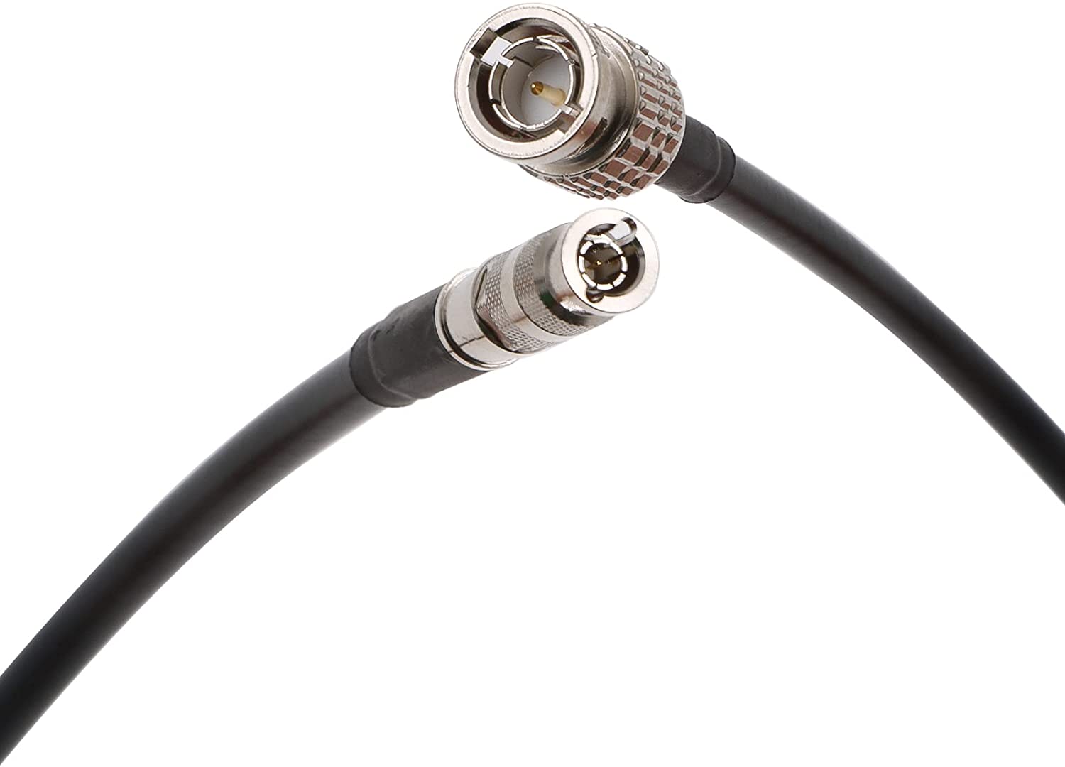 Alvin&#39;s Cables Micro BNC Male High Density BNC to BNC Male HD SDI Coaxial Cable for Blackmagic Video Assist 75 Ohm