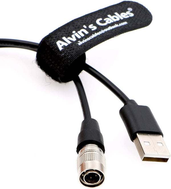 5V to 12V Hirose-4-pin USB-Boost Power-Cable for Sound-Devices 688 633