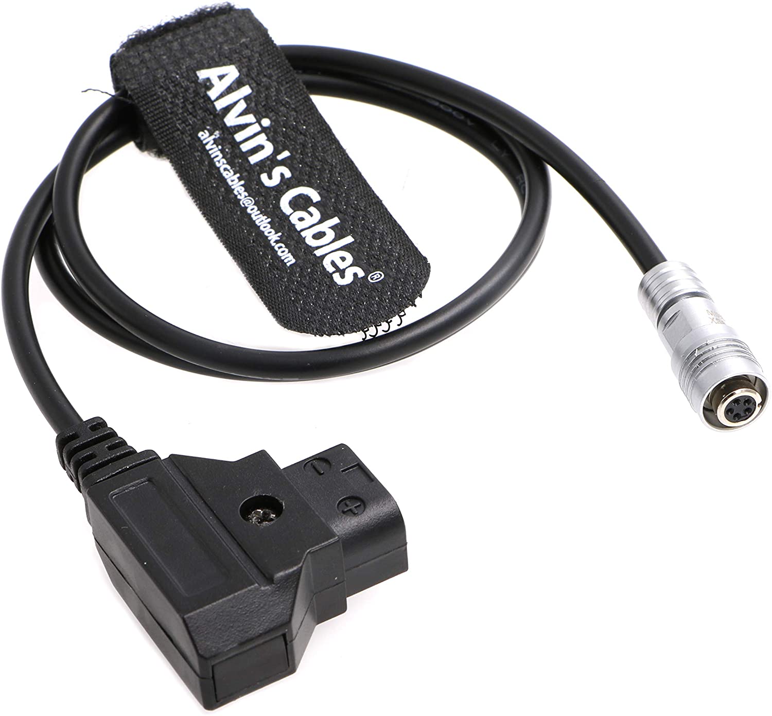 Alvin’s Cables 5 Pin Power Cable for PORTKEYS LH5P LH5H Monitor 5Pin Aviation Female to Anton Bauer P Tap D Tap 21.7in/55cm