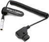 Alvin's Cables 7 Pin Male to D-tap Coiled Power Cable for ARRI cforce RF motor| cmotion cPRO motor| camin CAM