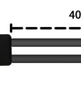 Dual-Motor-Cable for MDR Rotatable 4-Pin-Male to Dual 4pin Male Right-Angle Cable for Arri LBUS FIZ MDR Wireless Focus Alvin's Cables