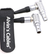 Alvin's Cables TIME Code Coiled Cable for Sound Devices ZAXCOM DENECKE XL-LL Roll Right Angle 5 Pin Male to Male