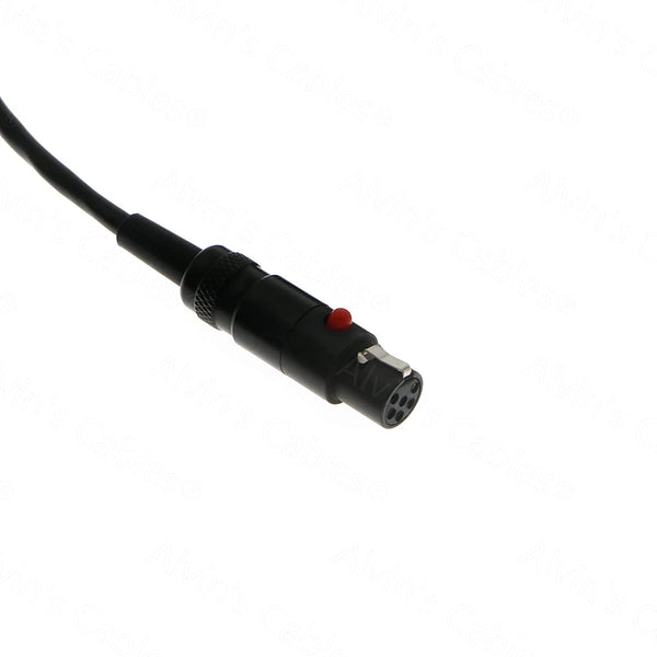 Audiokabel für Sound Devices 833 Mixer zu Lectrosonics DCHT Sender TA6F Mini XLR 6 Pin Buchse auf 3,5 mm TRS Kabel Alvin’s Cables