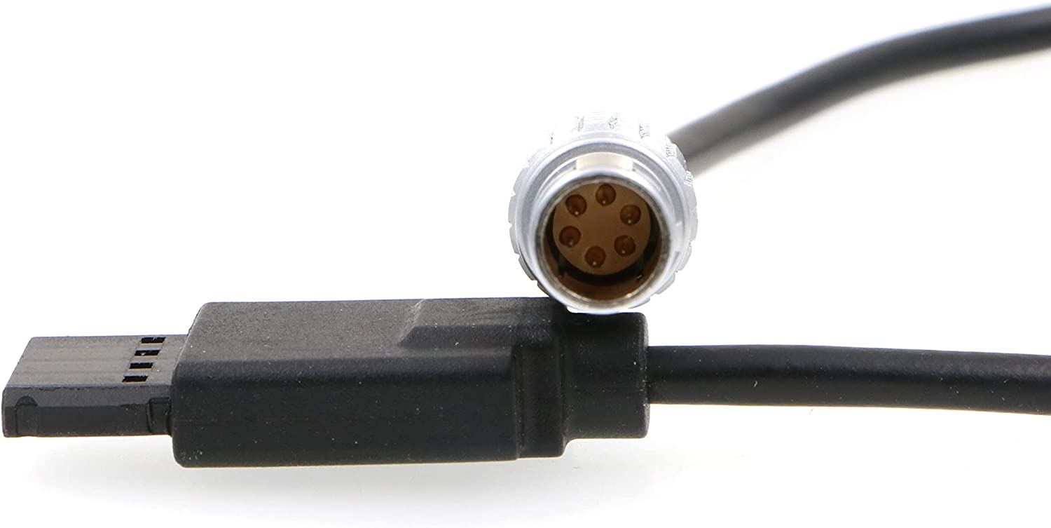 Ronin-S Power-Cable for Pdmovie-Remote-Air-Pro 6-Pin Male to 4-Pin RoninS Cord Alvin&#39;s Cables