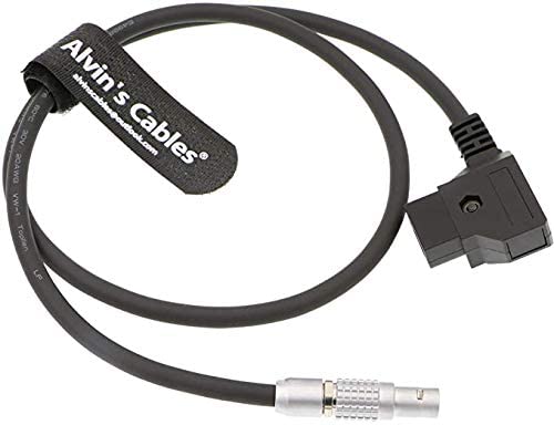 Alvin's Cables 4 Pin Male to D-tap Power Cable for Zacuto Kameleon EVF