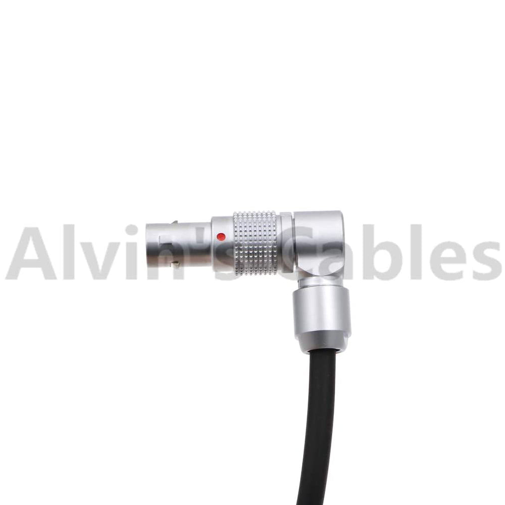 Alvin's Cables Z CAM E2 Flagship Rotatable Right Angle 2 Pin to Straight Lock DC Power Cable for Atomos Shinobi Ninja V Monitor Adjustable 90 Degrees 2 Pin Male Cord for Z CAM E2-S6 E2-F6 E2-F8