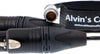 Alvin's Cables Breakout Audio Input Output Kabel für Atomos Shogun Monitor Recorder 10 Pin Stecker auf 4 XLR 3 Pin