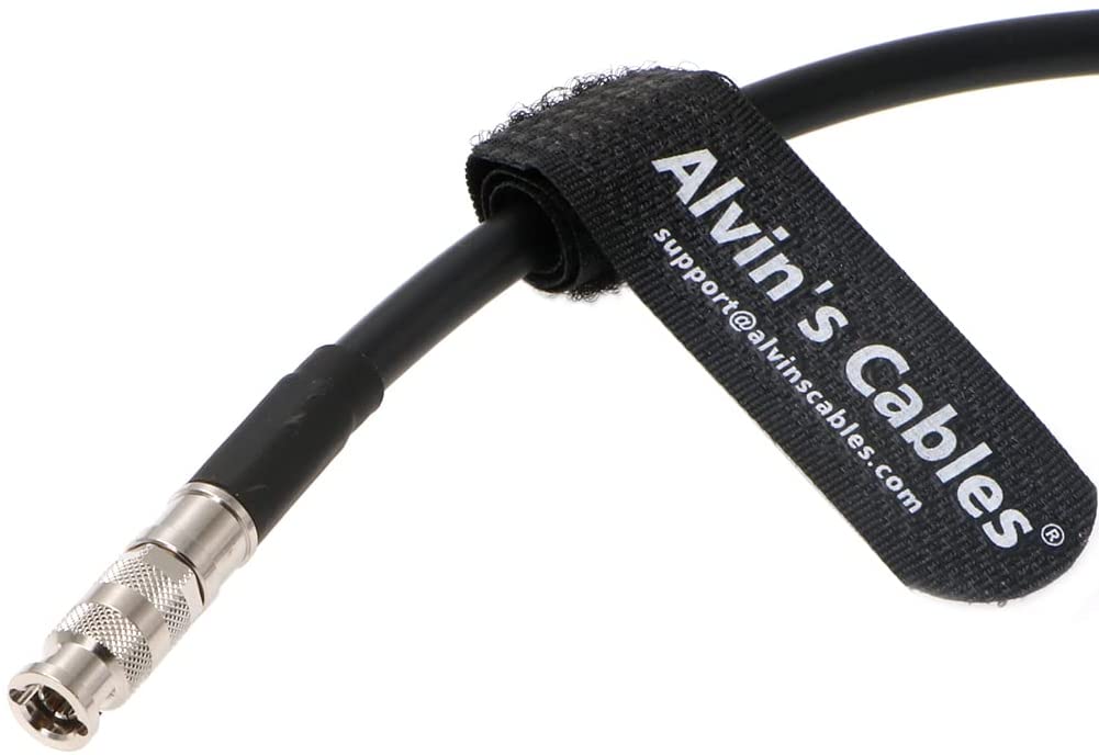 Alvin&#39;s Cables Micro BNC Male High Density BNC to BNC Male HD SDI Coaxial Cable for Blackmagic Video Assist 75 Ohm