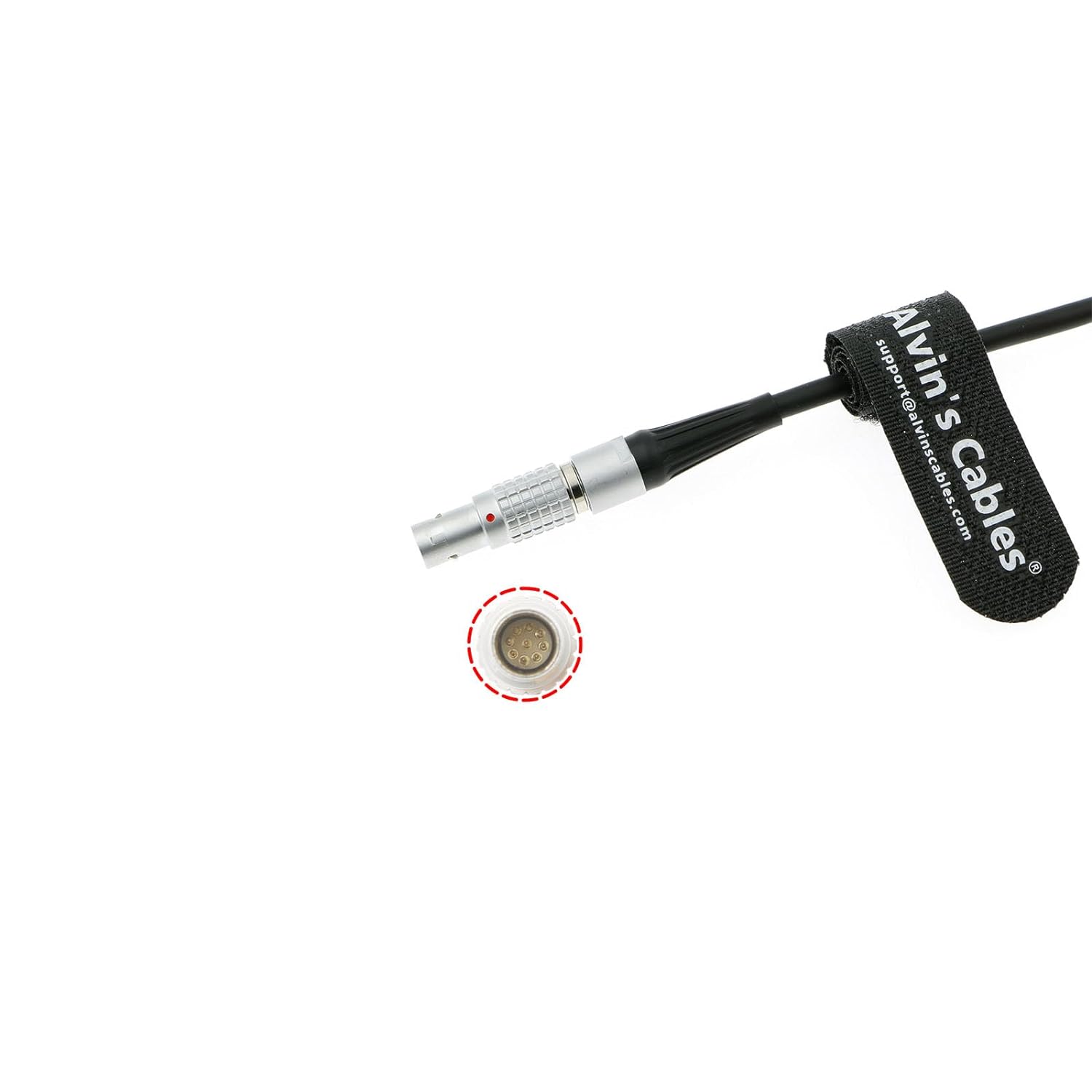 Alvin's Cables Run Stop Cable for RED Komodo Camera from RT Motion MK3.1 Hirose 4 Pin Male to 9 Pin Male 60cm|23.6inches