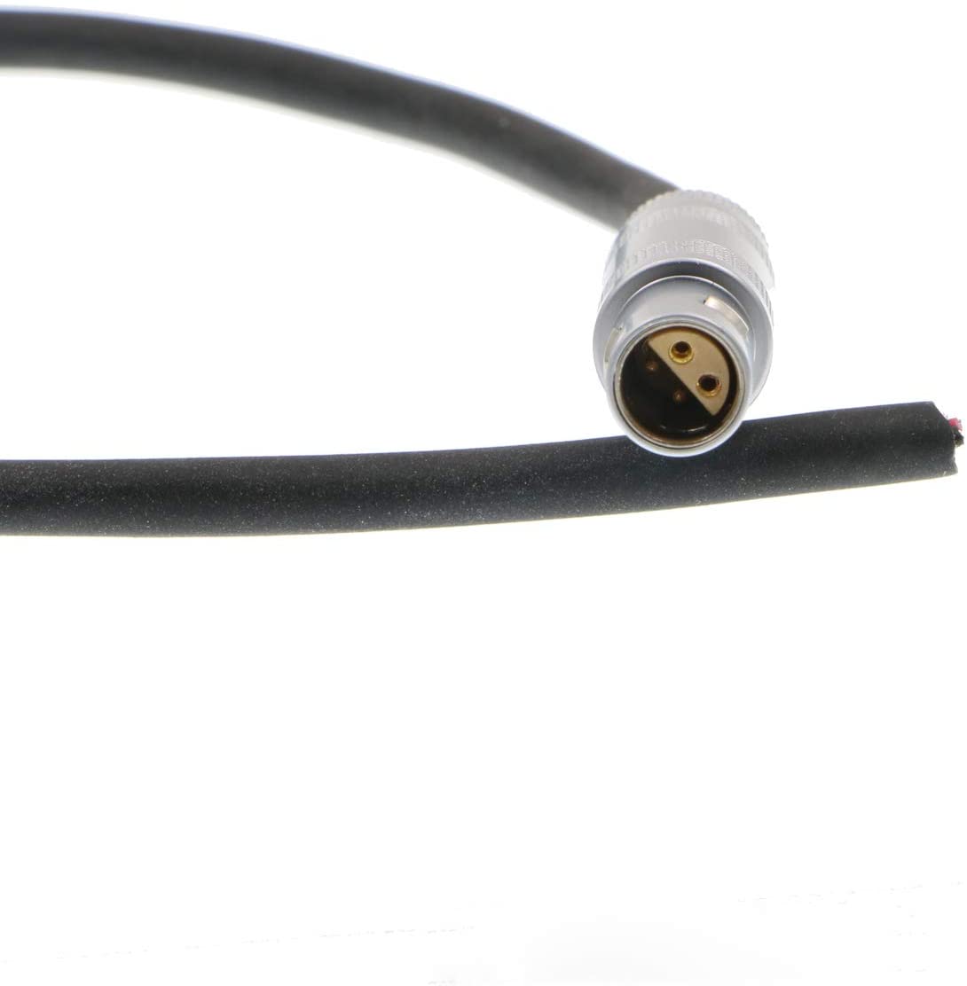 Alvin's Cables FFA 0S 304 4 Pin Pig Tail Shield Stromkabel für Z Cam E2 Kamera 4 Pin auf Kabel mit offenem Ende