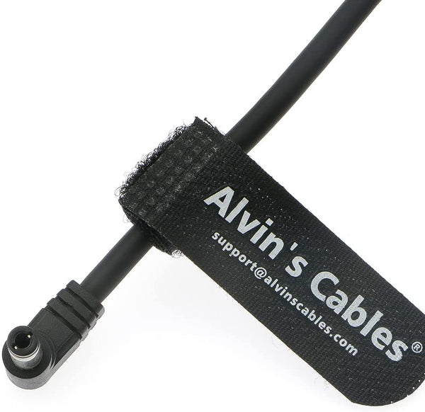 Stromkabel für Blackmagic Video Assist von Steadicam Zephyr 3-Pin-Stecker auf rechtwinklige DC-Kabel von Alvin