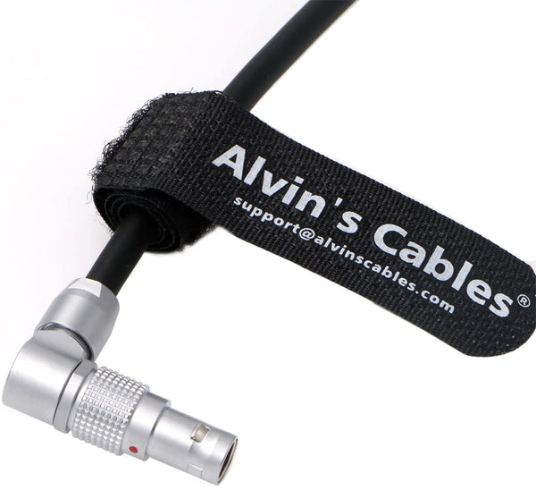 Teradek-MDR.X Run-Stop Cable for RED-DSMC2 Camera Rotatable Right Angle 6 Pin to RS 3 Pin Alvin’s Cables 30cm