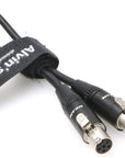 Ta5f to Ta5f Mini XLR 5 Pin Female Audio Cable for Zaxcom Nova Mixer to Lectrosonics UHF Receiver Alvin’s Cables