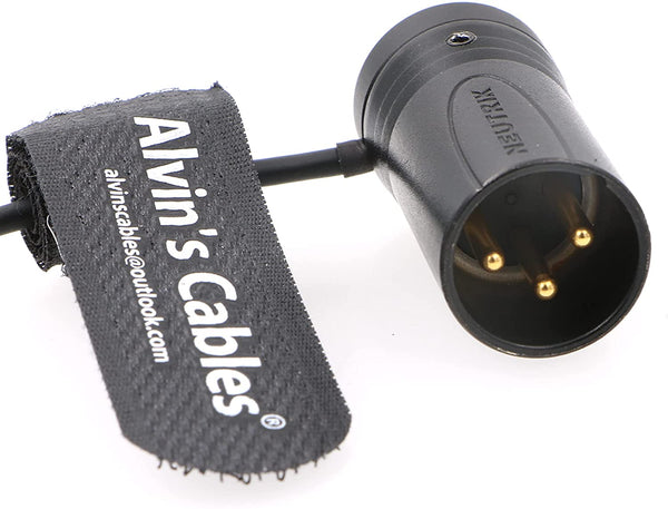 Low-Profile 3 Pin XLR Male to Female Cable Original Connector Balanced Microphone Audio Cord Sommer SOD-14 Alvin’s Cables