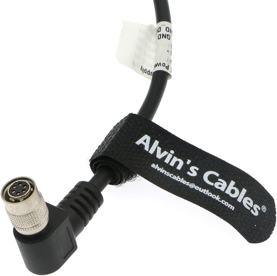 Alvin’s Cable Hirose 6 Pin Female HR10A-7P-6S to Flying Lead Power I/O Cable for Basler GIGE AVT for Sony CCD Camera