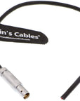 Alvin's Cables FFA 0S 304 4 Pin Pig Tail Shield Power Cable for Z Cam E2 Camera 4 Pin to Open end Cord