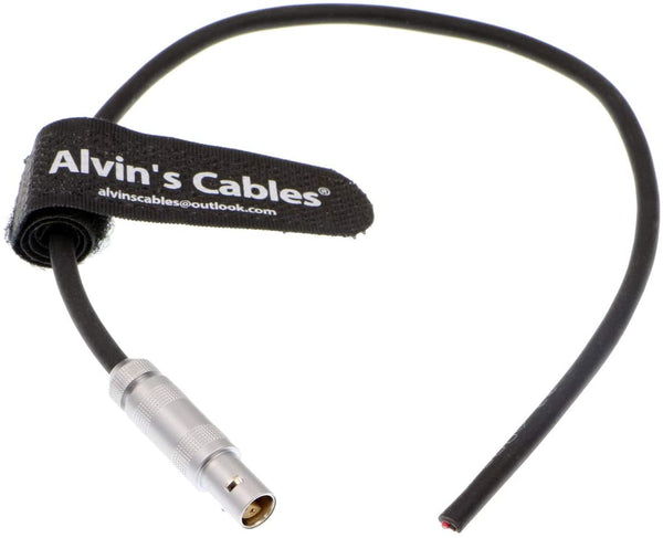 Alvin's Cables FFA 0S 304 4 Pin Pig Tail Shield Stromkabel für Z Cam E2 Kamera 4 Pin auf Kabel mit offenem Ende