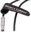 Alvin's Cables FFA 0S 304 4 Pin Pig Tail Shield Power Cable for Z Cam E2 Camera 4 Pin to Open end Cord
