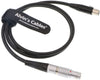Alvin’s Cables 2 Pin Male to Mini XLR 4 Pin Female Power Cable for Glidecam V-25 TV Logic LVM 074W Monitor