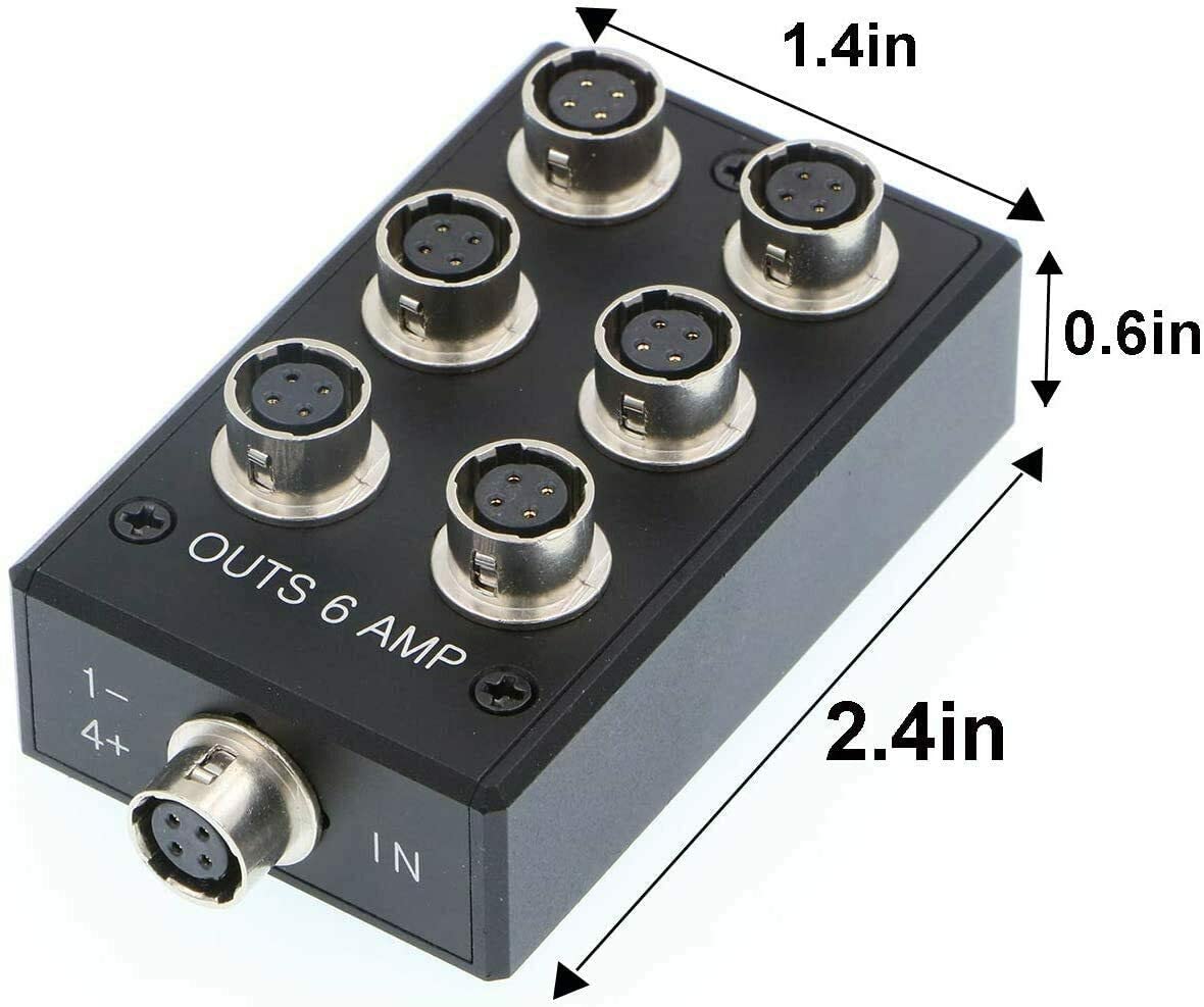 Alvin's Cables 4 Pin Hirose Maschio a USB Femmina Convertitore 5V Cavo per Audio Mixer per caricare Phone Pad Tablet Alvin's Cables 4 Pin Hirose Maschio a USB Femmina Convertitore 5V Cavo per Audio Mixer per caricare Phone Pad Tablet