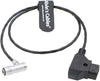 Alvin's Cables Portkeys BM5 BM7 Monitor abgeschirmtes Stromkabel rechtwinklig 4-polige Buchse auf AlvinTap Schutz-DTap-Kabel
